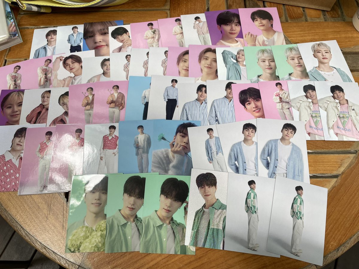 yt971107's tweet photo. HANABI SEVENTEEN セブチ トレカ 交換

譲:画像1枚目 スンチョル ジョンハン ジョシュア ホシ ウジ ミンギュ スングァン バーノン ディノ
求:画像2枚目💕 ジョンハン激求

けやき広場地下の吹き抜けにおります！
お心当たりのある方いらっしゃいましたらお声がけ下さいませ！ https://t.co/eOzNpjyRsi