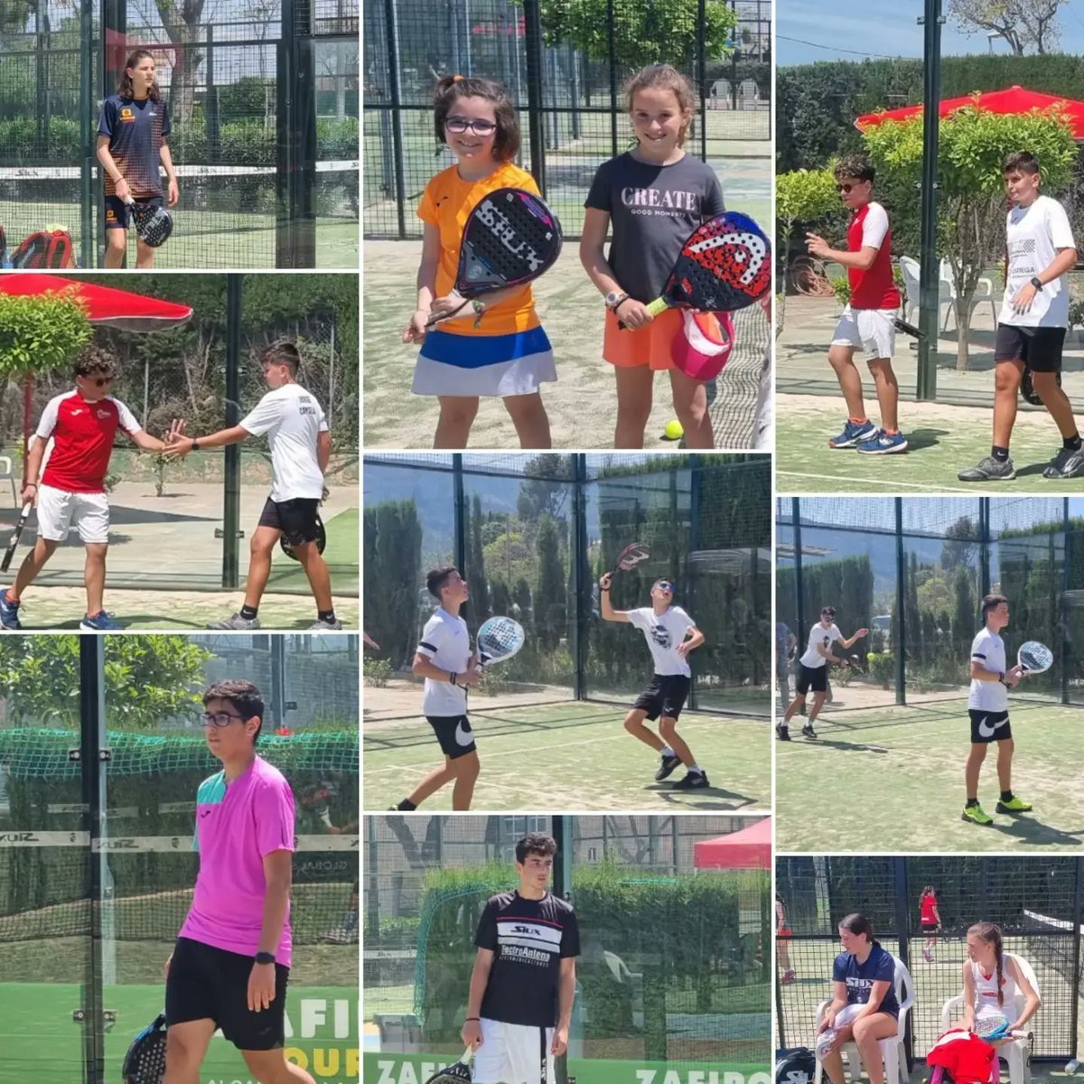 FedPadelMurcia's tweet photo. 🔥O🔥N🔥F🔥I🔥R🔥E🔥!🔥
🔝👦👧 Seguimos disfrutando de nuestro TORNEO DE MENORES CLASIFICATORIO CICLO III
en @clubcordilleramurcia
📅06-07-08 MAYO 22
Gracias a tod@s por vuestra participación 👏👬👭
#HEAD #padel #murcia #FPRM #Joma #Ciclo3 #SomosFPRM #regiondemurcia #mocitos https://t.co/SaQiR7eYGC