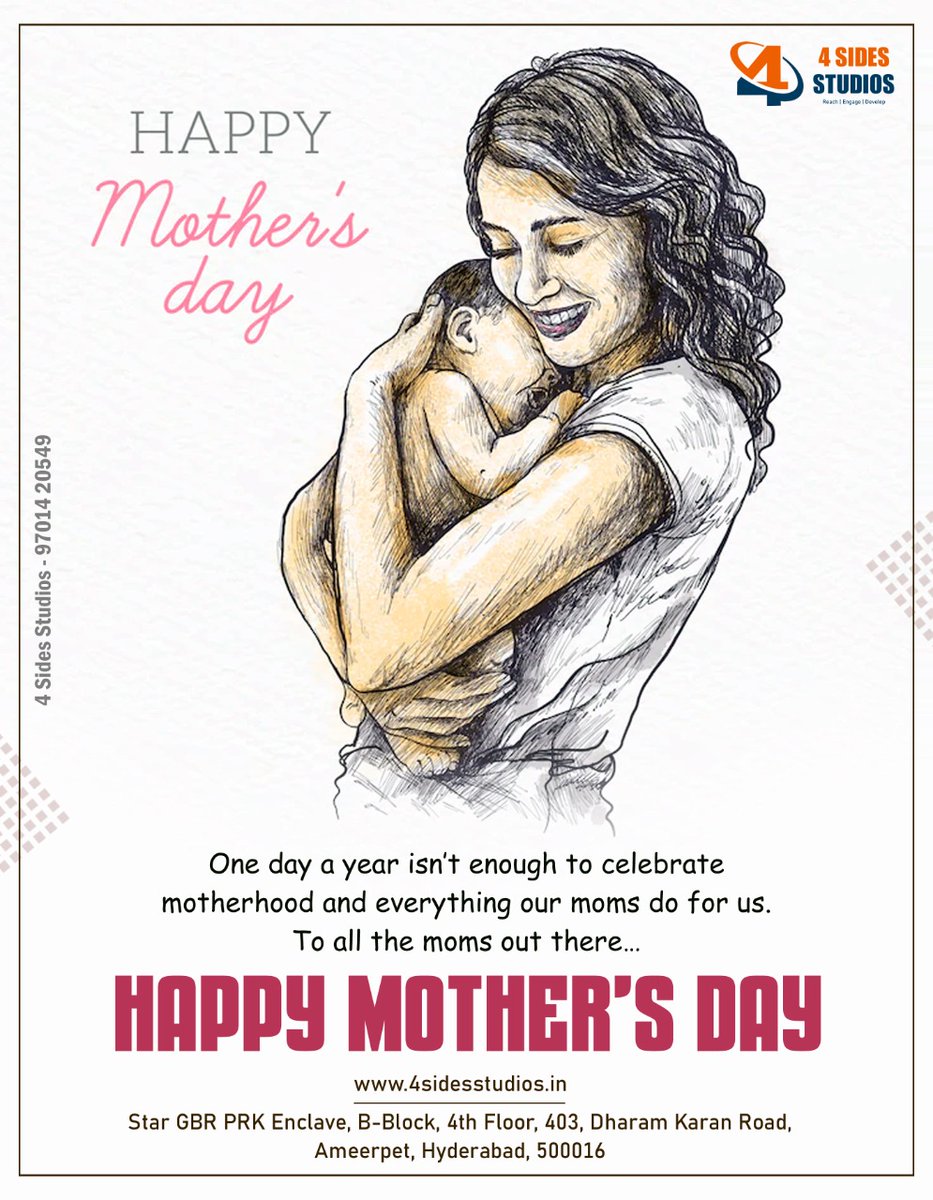 4sidesstudio's tweet photo. Happy Mother's Day...
#MothersDay https://t.co/quTqGY85dJ