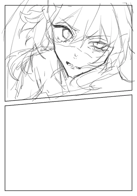 昨日の私へ、このラフのほたるちゃんは一体誰と戦っていたのでしょうか…そもそもこのラフを描いた記憶すらありません👊👊 
