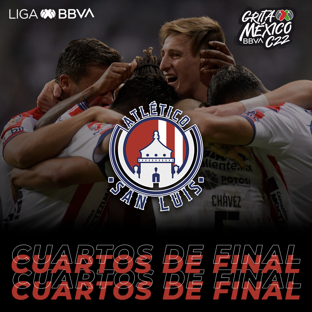 ¡¡A Cuartos de Final!! 🔝

<a href="/AtletideSanLuis/">Atlético de San Luis</a> consiguió su boleto para #4tosDeFinal tras vencer a Rayados en penales.

¡¡Felicidades, Potosinos!! 👏

Bienvenidos. 😎