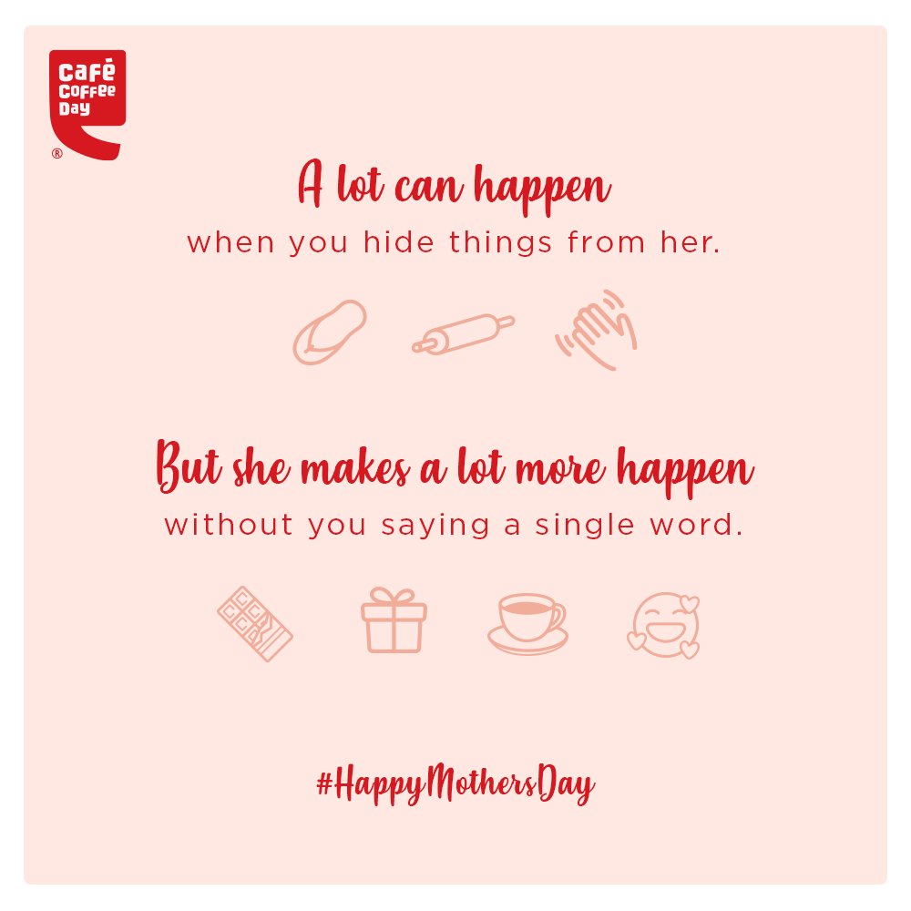 Moms always have a way to figure out everything in our lives. This  #MothersDay give her a surprise by making a hot cup of coffee for her and  don't let her get
