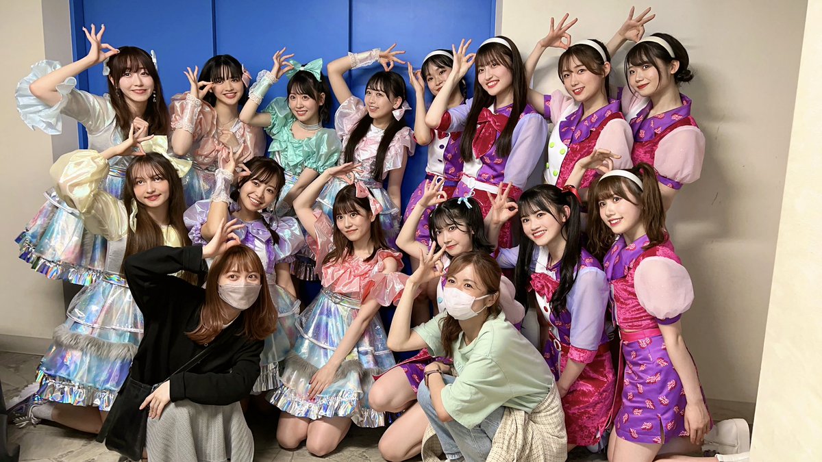 昨日の #miniTIF 🌟 FRUITS ZIPPERの振付をして頂いた 槙田紗子さん
