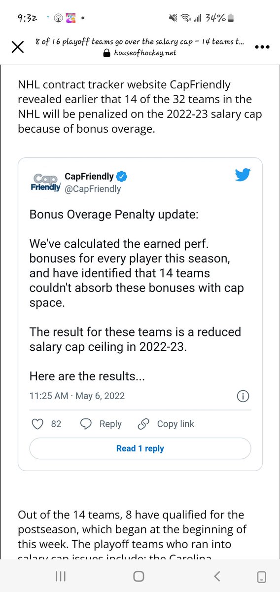 gaida8's tweet photo. @thekeener19 Whether a dollar over or 19 mill over should hold the same water prolly ? Cant believe how many non playoff teams there are but is what she is https://t.co/vAkjwd57q4