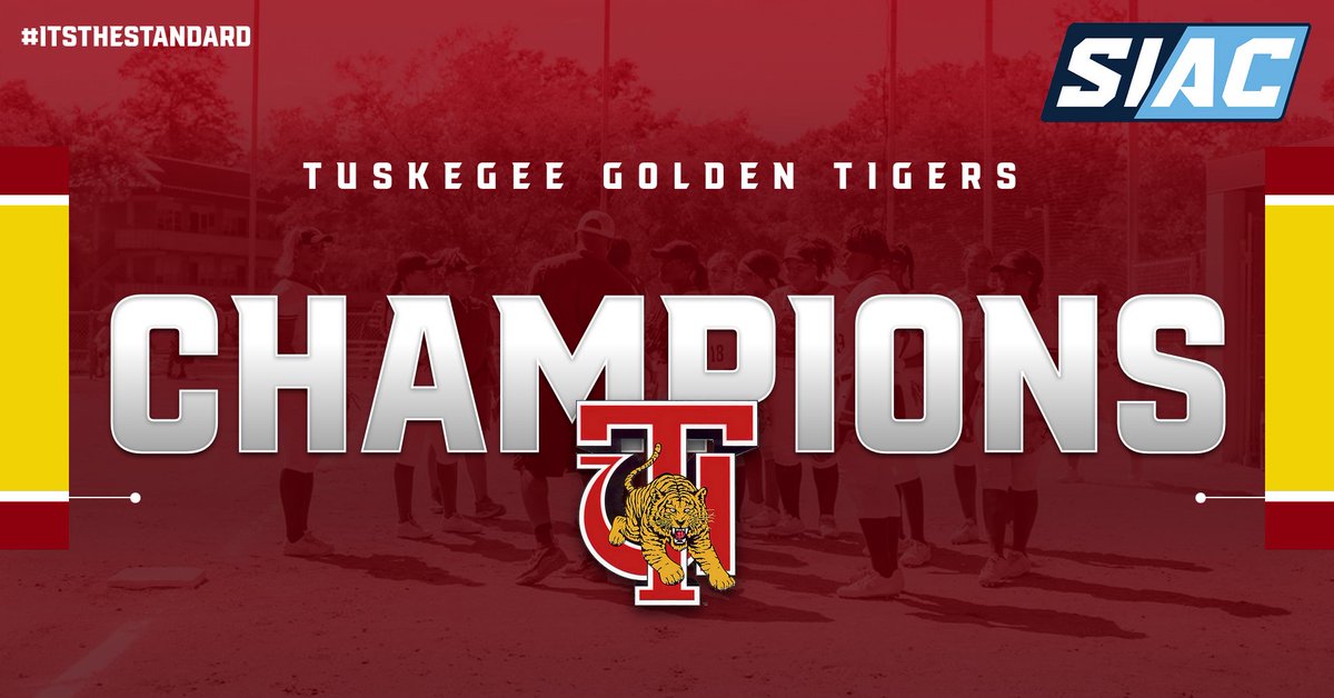 MyTUAthletics's tweet photo. Tuskegee Softball defeats Spring Hill for the second time today to claim the SIAC Championship‼️

Recap coming soon on https://t.co/EjueavZMce‼️

#ItsTheStandard https://t.co/RosoQFPZRz