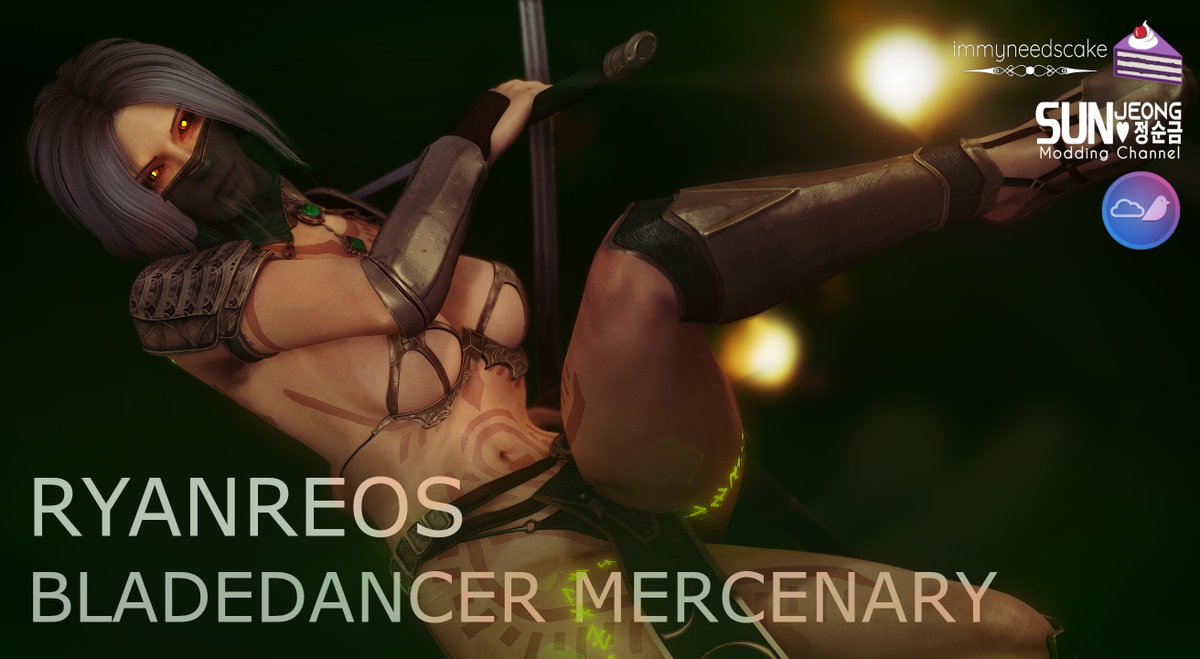 sh11fa1's tweet photo. Bladedancer Mercenary by @RyanReos.
Ported to SkyrimSE by @sh11fa1, @SeungEum_Jeong, and @CloudBird22
DL: https://t.co/TGndLf3RMi
#SkyrimSE #ModRelease https://t.co/5Z3tYvVpZj