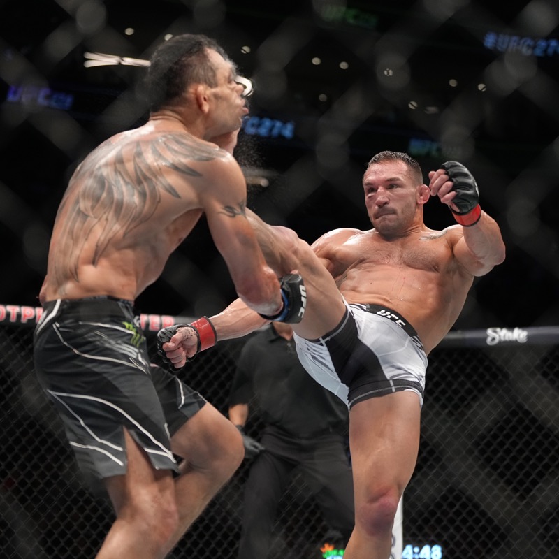 UFCNews's tweet photo. #UFC274 Official Result: Michael Chandler (@MikeChandlerMMA) def Tony Ferguson by knockout, Round 2, 0:17.

All Fight Results ⬇️: