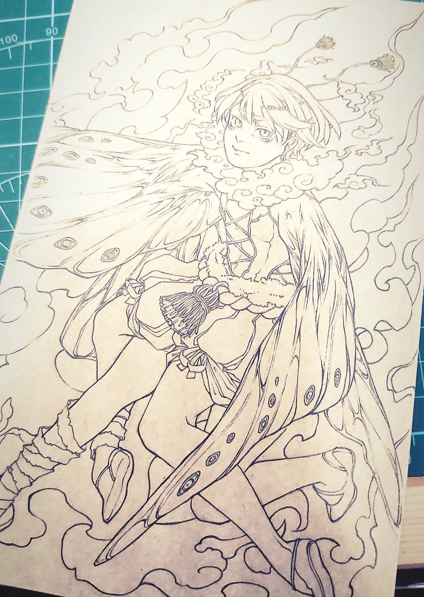 five_square55's tweet photo. 飛蛾撲火

#digitalart #originalcharacter   #originalcharacters  #copicartist #copicillustration #finecolourart #finecolourmarkers #digitaldrawing  #finecolour #anime #characterdesign #traditionalart #originalcharacterart https://t.co/aFmooeFxi0