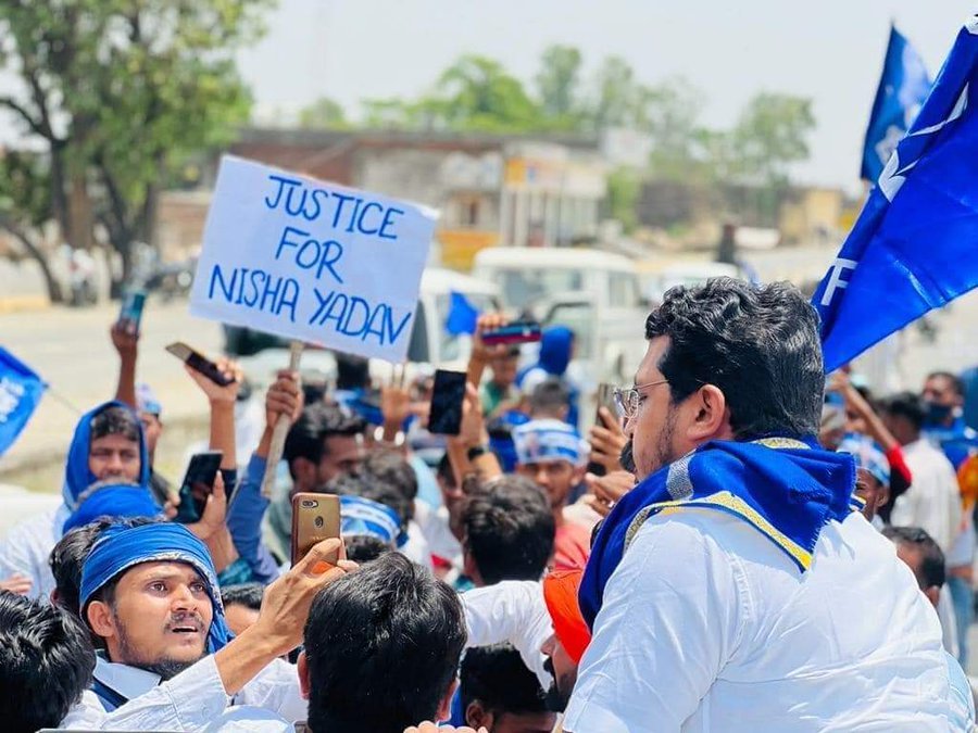 Shakshising's tweet photo. #JusticeForNishaYadav https://t.co/ytKiUmo80q