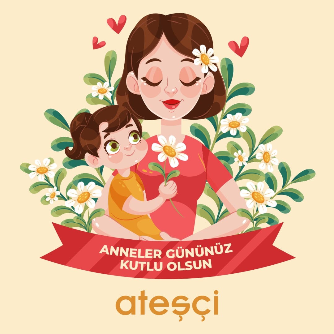 AtesciMachinery's tweet photo. Karşılıksız sevgi ve fedakarlığı kalbinde barındıran  annelerimizin "Anneler Günü"nü kutlarız. 
#annelergünü #anne 
#atescimachinery https://t.co/03nMRaDbmT