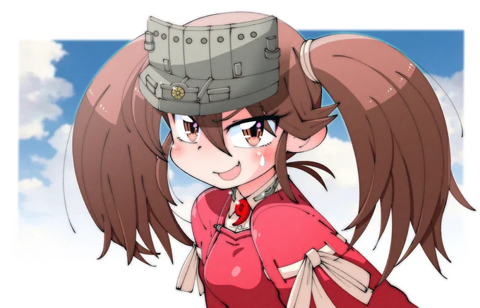 提督「子どもの日に龍驤さんを描いたら    『なんでやねん!』と言ってしばかれました」 #艦これ #龍驤