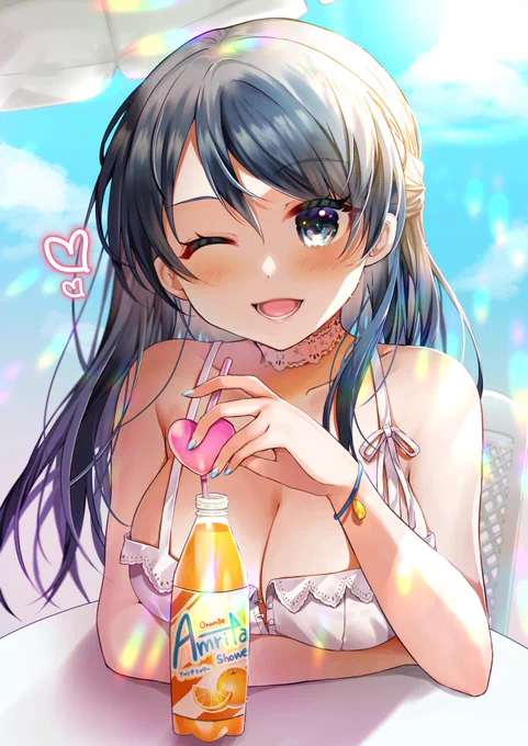 skebで描かせて頂きました!
幻影異聞録♯FEの織部つばさちゃん!
夏バージョン✨
#skeb 