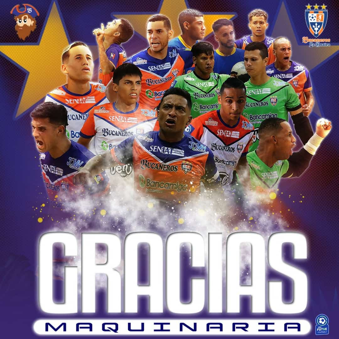 bucanerosbbc's tweet photo. GRACIAS MUCHACHOS.!!! #LaMaquinariaNaranja no logra el objetivo final pero hace historia en el futsal venezolano. Gracias a nuestros jugadores, cuerpo técnico y staff, además a la gran fanaticada naranja y a nuestros familiares por el apoyo.  
#SomosDeLaGuaira ⭐⭐⭐ https://t.co/XLksp97WEO
