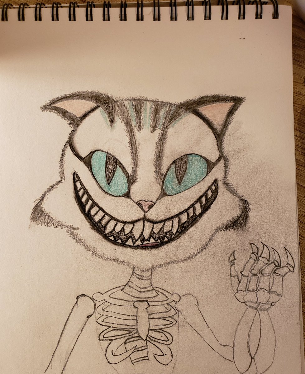 ReRoute_CF's tweet photo. My submission for #MakeYourEvolved with the skull fam @CroskullNFT.
Cheshire cat! How'd I do? 😂
Bet @giiko9 could do it better, I really hope we get to see! https://t.co/JJ02KTN5JI