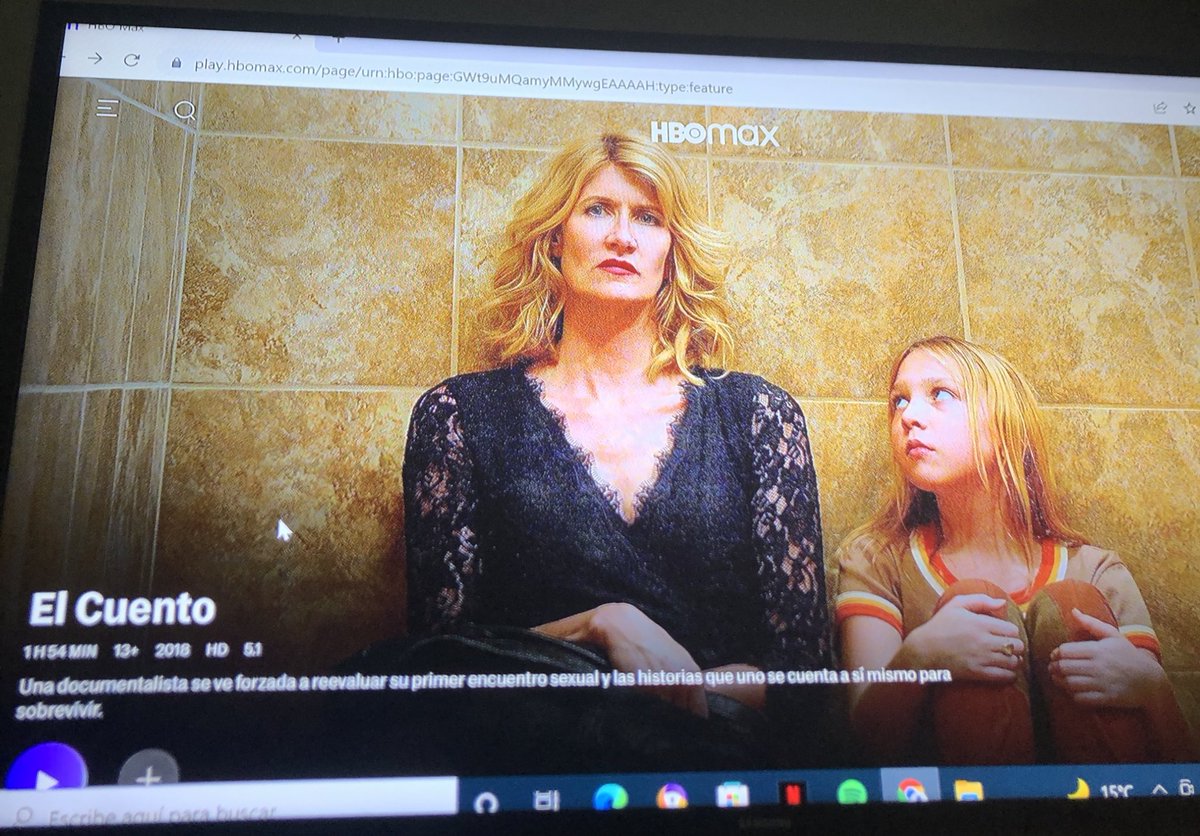 Sosa_Galarza's tweet photo. En el taller que comencé hoy recomendaron esta película #TheTale y que fuerte 🥺 duro relato de su escritora y directora quién vivió un abuso sexual a los 13 años. Introspectiva sobre el “consentimiento”, la amnesia y disociación como trastornos del abuso. En @HBOMaxLA https://t.co/ObKsLdH37M