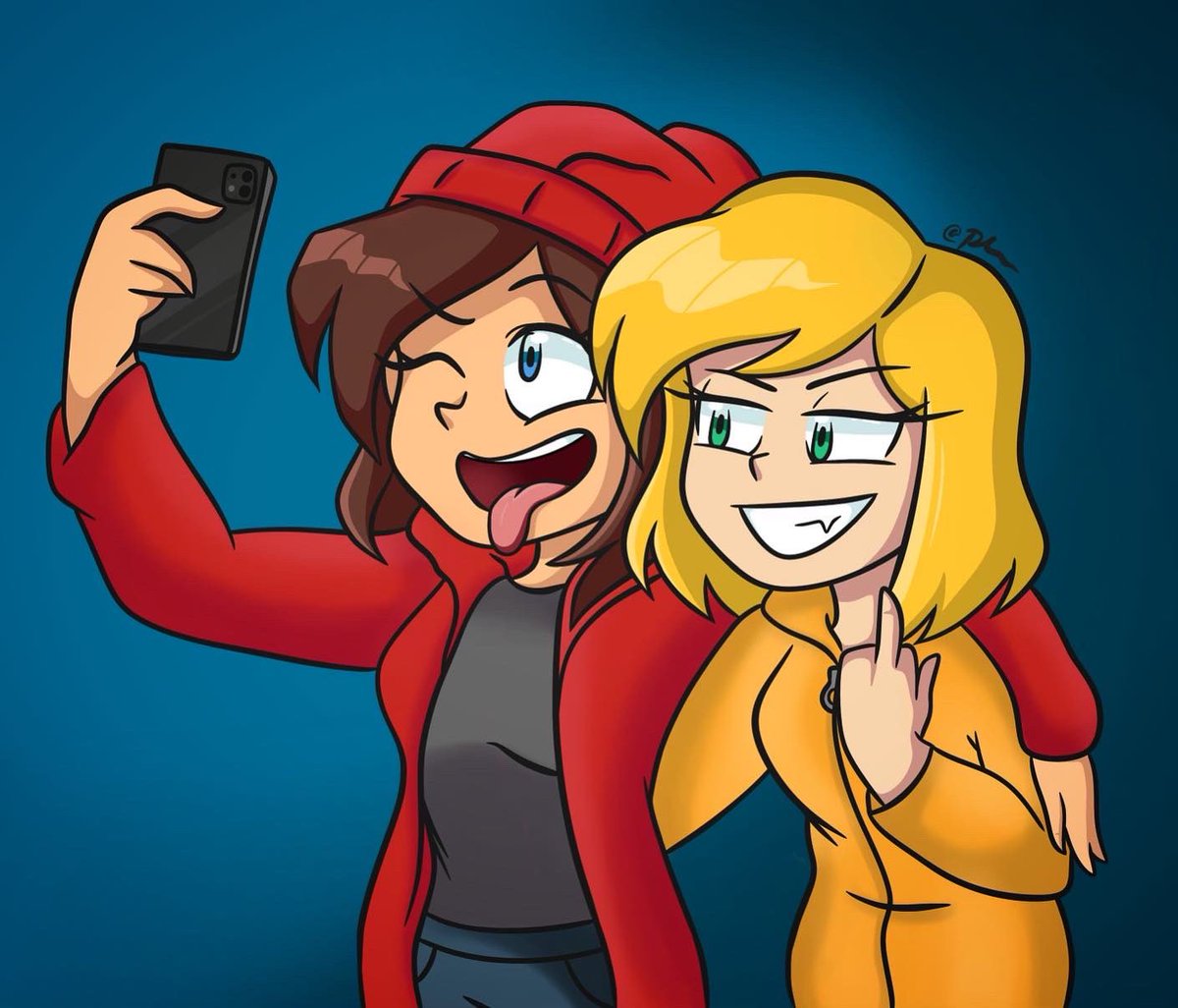 solelysophiee's tweet photo. @Jimr0d_ That’s my best friend 😜
(Loved the designs!!!)
#gametoons #genderbend https://t.co/mMEK8wCHqv