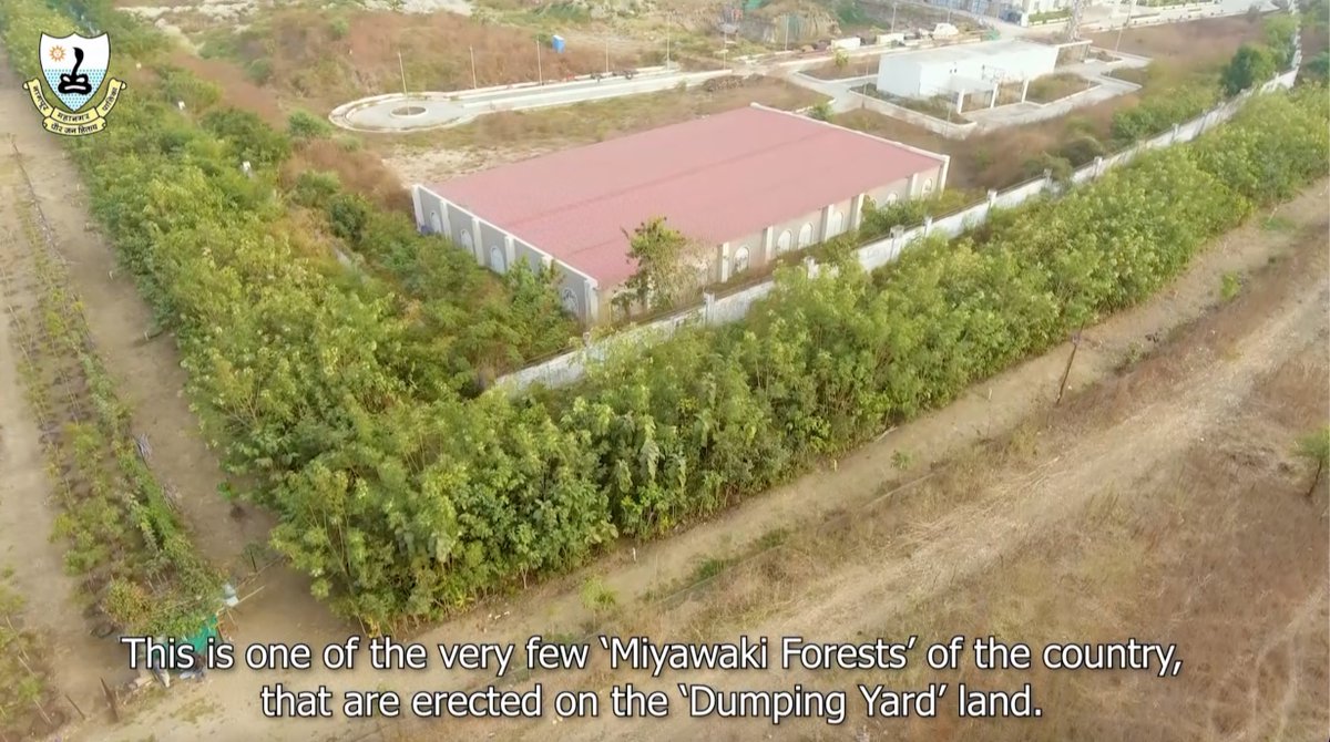 Greenyatra's tweet photo. #DumpYards to Lush Green #UrbanForest in less than 2 
 years
#Bhandewadi Dumping Yard, #Nagpur

It was a really tough project on ground and execution during #CovidPandemic. 

Thank you @ngpnmc @abhijitbangar @AUThackeray https://t.co/fRrysZJaKP