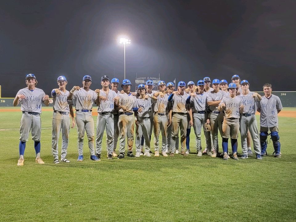 TaylorHSABC's tweet photo. On to the next round of the playoffs. Great wins today!  GO MUSTANGS!! https://t.co/9T0WqkYajN