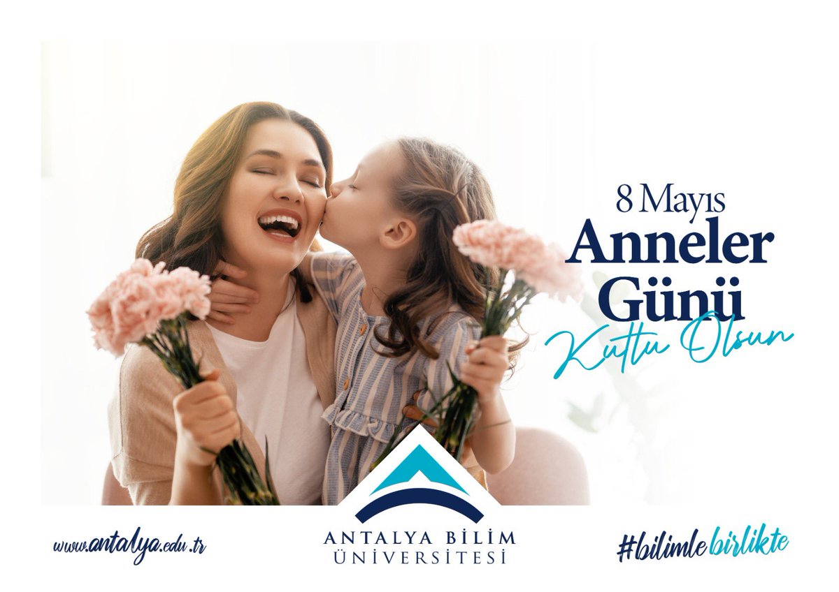 Evlatları için gecesini gündüze katan, hayatta kalma mücadelelerinin en büyük destekçisi, var olma sebebimiz annelerimizin gününü sonsuz sevgimizle kutluyoruz.
#annelergünü 
#bilimlebirlikte #abü #antalyabilimüniversitesi