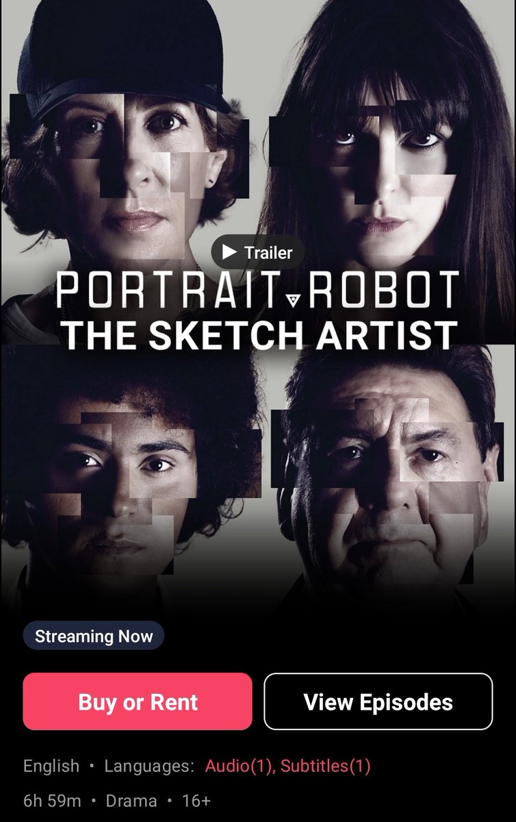CinemaRareIN's tweet photo. A crime thriller seen through the unique angle of a young forensic sketch artist, who works in the investigation unit of the Police Department.
#TheSketchArtist / #PortraitRobot S1 (2021), now available on @BmsStream. https://t.co/LkGISVK3Pt