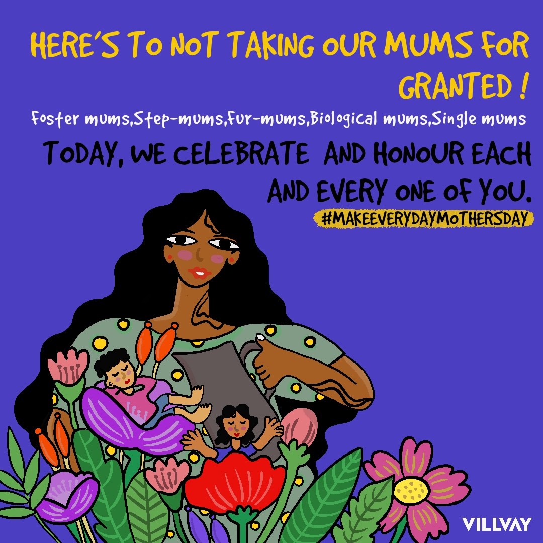 villvay's tweet photo. Motherhood can be a thankless job. So this Mother's Day, let's make it a point to contemplate on all our mums do for us and appreciate it from the bottom of our hearts everyday. #MakeEverydayMothersDay #MothersDay2022 #notakingforgranted #mumsinbuisness #mumsintech #villvaycares https://t.co/Em0INDLDdf