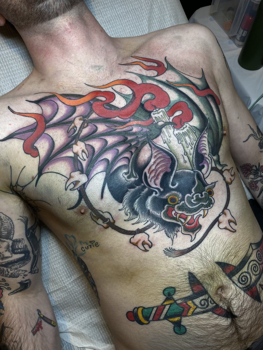 brigetteboxx's tweet photo. Finished this one up today at the NYC Inked convention! Thanks @prototypelives https://t.co/5LQ73vQvzQ