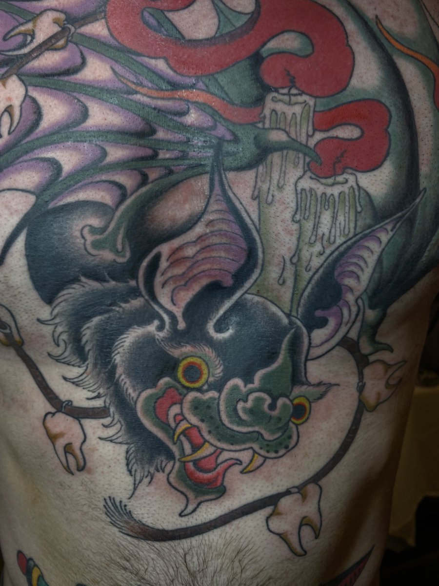 brigetteboxx's tweet photo. Finished this one up today at the NYC Inked convention! Thanks @prototypelives https://t.co/5LQ73vQvzQ