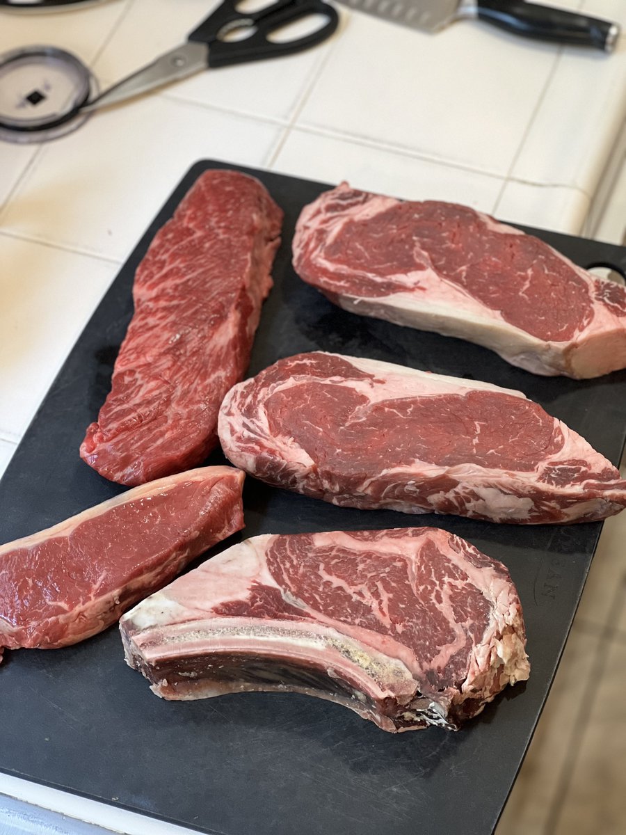 GondorffShaw's tweet photo. My boy ruined $300 in steaks I brought over AMA https://t.co/EoBl3We8Q2