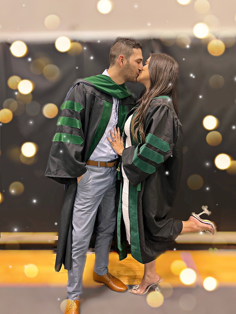 carolineletohic's tweet photo. When your husband hoods you &amp; welcomes you into the medical community 🥹🫶🏻 #MD #graduation @UNLVmedicine https://t.co/gQqCdksGUX