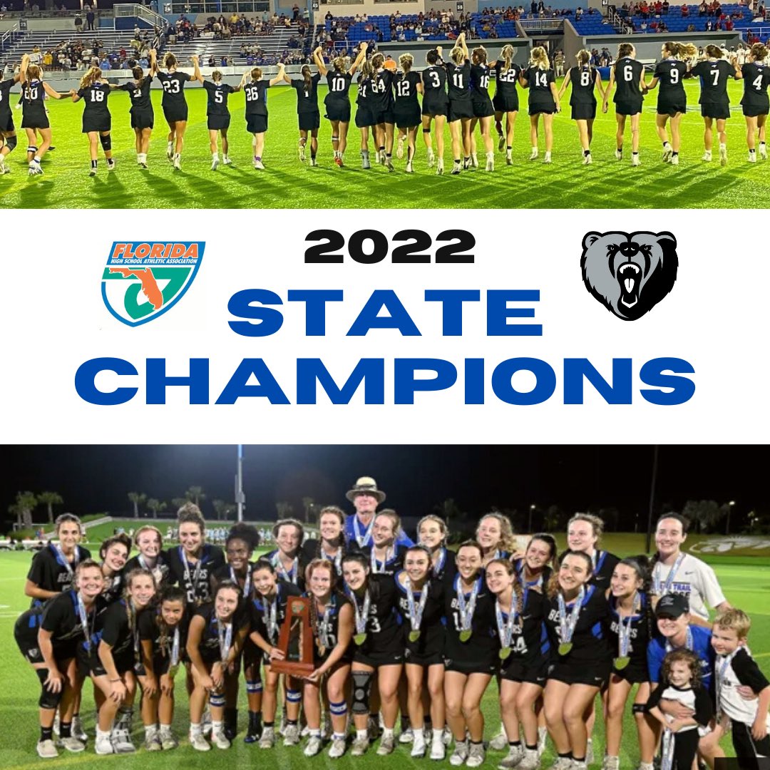 BTgirlsLAX's tweet photo. Your 2022 2A STATE CHAMPIONS!!! 🏆

What a year, what a journey, what a team!! So proud of these Bears! YOU DID IT!! 🐻💍

#FINISHEDbusiness #1t1f1g #ringseason  #statechamps https://t.co/olUugwHxRR