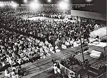 a handful of people expressed the desire to create a forum for the study and discussion of Vedanta.He reluctantly agreed to lay the foundation in his name and thus on 8 August 1953, the Chinmaya Mission was formed.In 1956, the 23rd Jñāna Yajña in Delhi was inaugurated by the