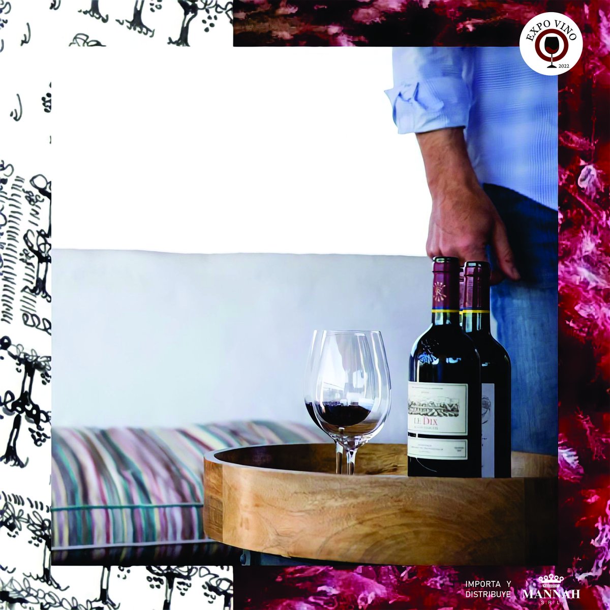 ExpoVinoPy's tweet photo. LOS VASCOS LE DIX 🍷
Vuelve la @expovinopy donde podrás encontrar lo mejor en vinos de la mano de Mannah S.R.L. 🍷🍷✨
#TenésQueEstar
#vino #wine #winelover #winetasting #terranoble #losvascos #vinochileno #vinoargentino #expovinopy #expovino2022 #mannah @mannahsrl https://t.co/qLdlgNzAVz
