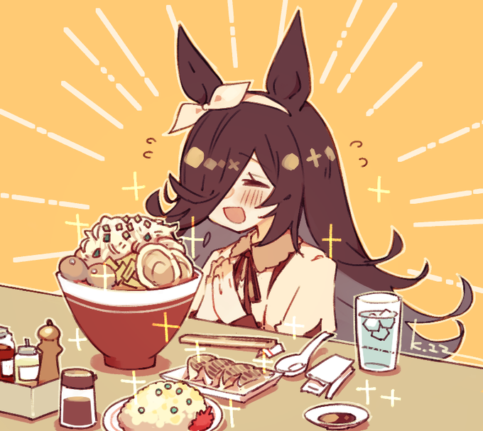 「獣娘 麺」のTwitter画像/イラスト(人気順)