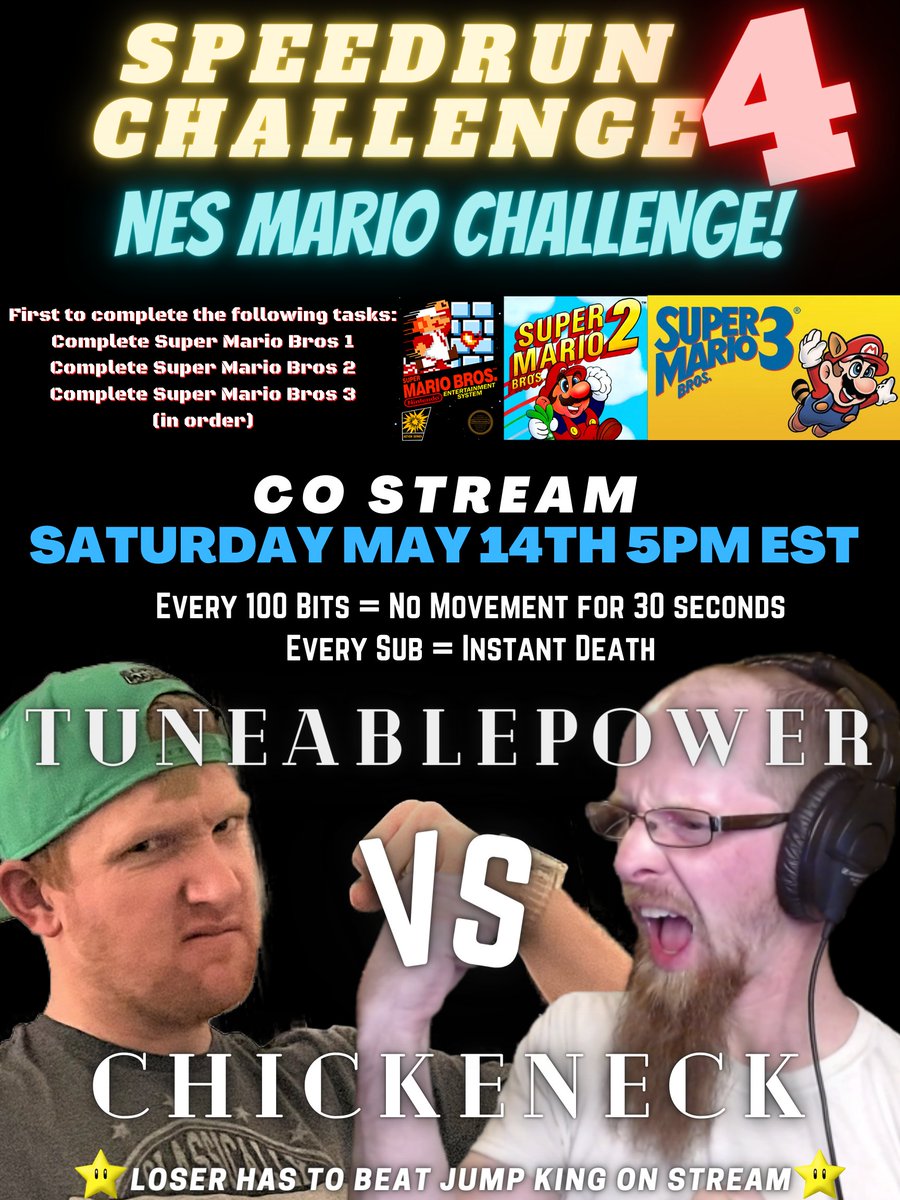 So here it is folks!  SPEEDRUN CHALLENGE 4!!!!!  Its going down once again!  Lets gooooo!