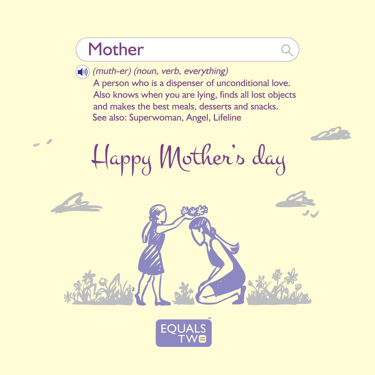 There is no love greater than a mother's love for her children.  EQUALSTWO salutes all mothers and pledges to keep their little ones skin safe & nourished. #HappyMothersDay2022
#RootedInNature
#RootedInScience #RootedInYou