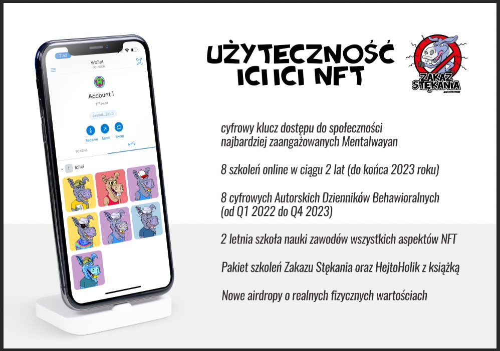 Aneta96994097's tweet photo. #ICINFT to nie tylko obrazek, nowy twór graficzny czy zachcianka to bilet do nowych możliwości, nowych osiągnięć, wspięcia się na wyżyny
#MWNFT, #POLSKIENFT https://t.co/vJvScC2wNh