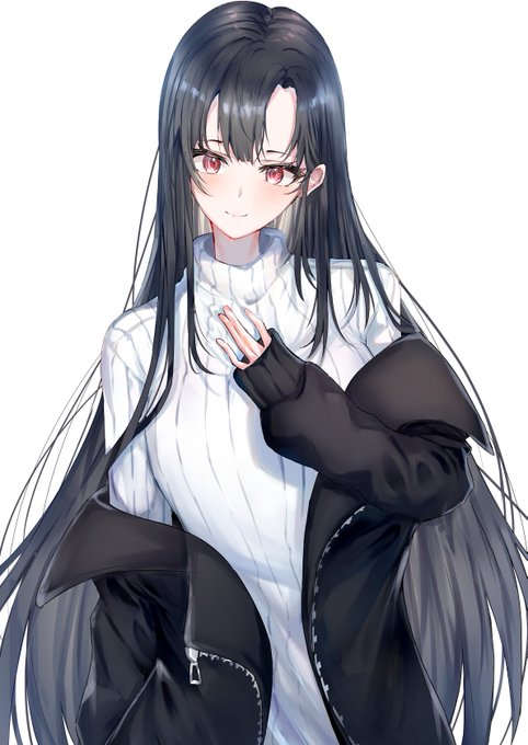 二次元 黒髪 清楚 黒髪ロング(高画質)のTwitterイラスト検索結果(古い順)。