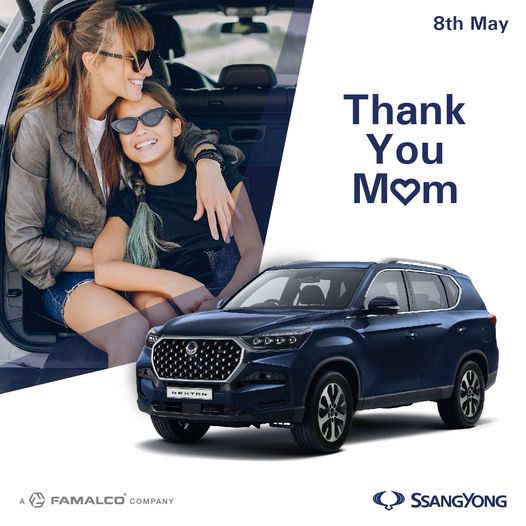 Maybe we don’t say it enough, but we all really appreciate what mums do for us! Happy mother's day to all #mums❤️ out there.

#ThankyouMum #SsangYongMalta #Wishes #happymothersday 
#Famalco #TomorrowTogether