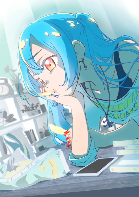 547日目。明日も連休続けばいいのに。初音ミク48/50 
