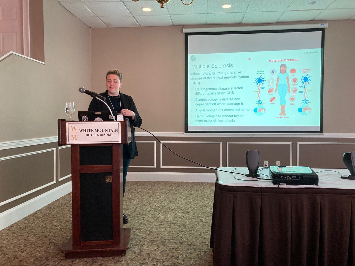 So proud of <a href="/NeuronswithNora/">Nora Welsh</a> who represented <a href="/dartmouth/">Dartmouth 🌲</a> and the lab at the 2022 #AlbertJRyanfellowship summit. Thank you to <a href="/AllanGulledge/">Allan Gulledge</a> for this sneak peek.