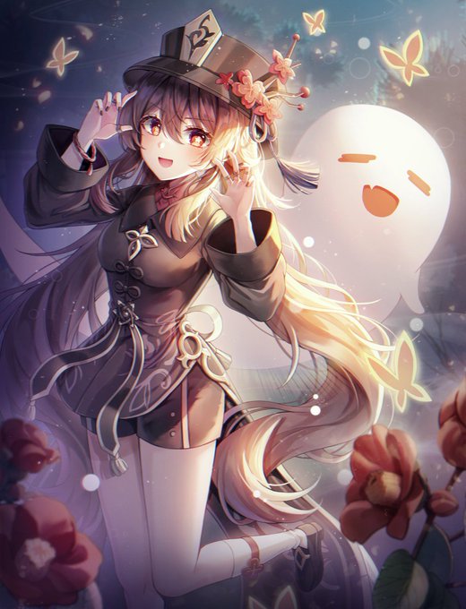 原神 胡桃 特典】原神 胡桃・雪晴梅香Ver. 1/7 完成品フィギュア[APEX