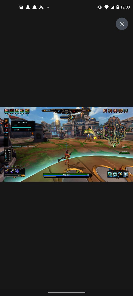 SpartanNeptune's tweet photo. @HiRezStudios if you can can you please ban this person that was way too far over a video game https://t.co/U6tGe8kNw6