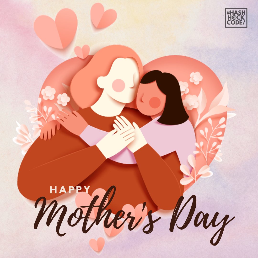 hashhackcode's tweet photo. Happy Mother’s Day to all the amazing mothers! Thank you for always being there! 👩‍👧‍👦🎉 

#thankyou #mothers #motherday #hashhackcode https://t.co/5QrWhGPc0x