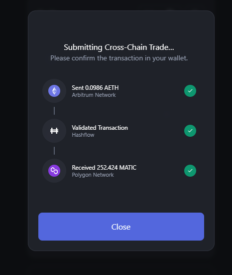 NantaXnft's tweet photo. EP2 seamless swap and bridge. let's go! @hashflow_ https://t.co/iItOKC9Df1