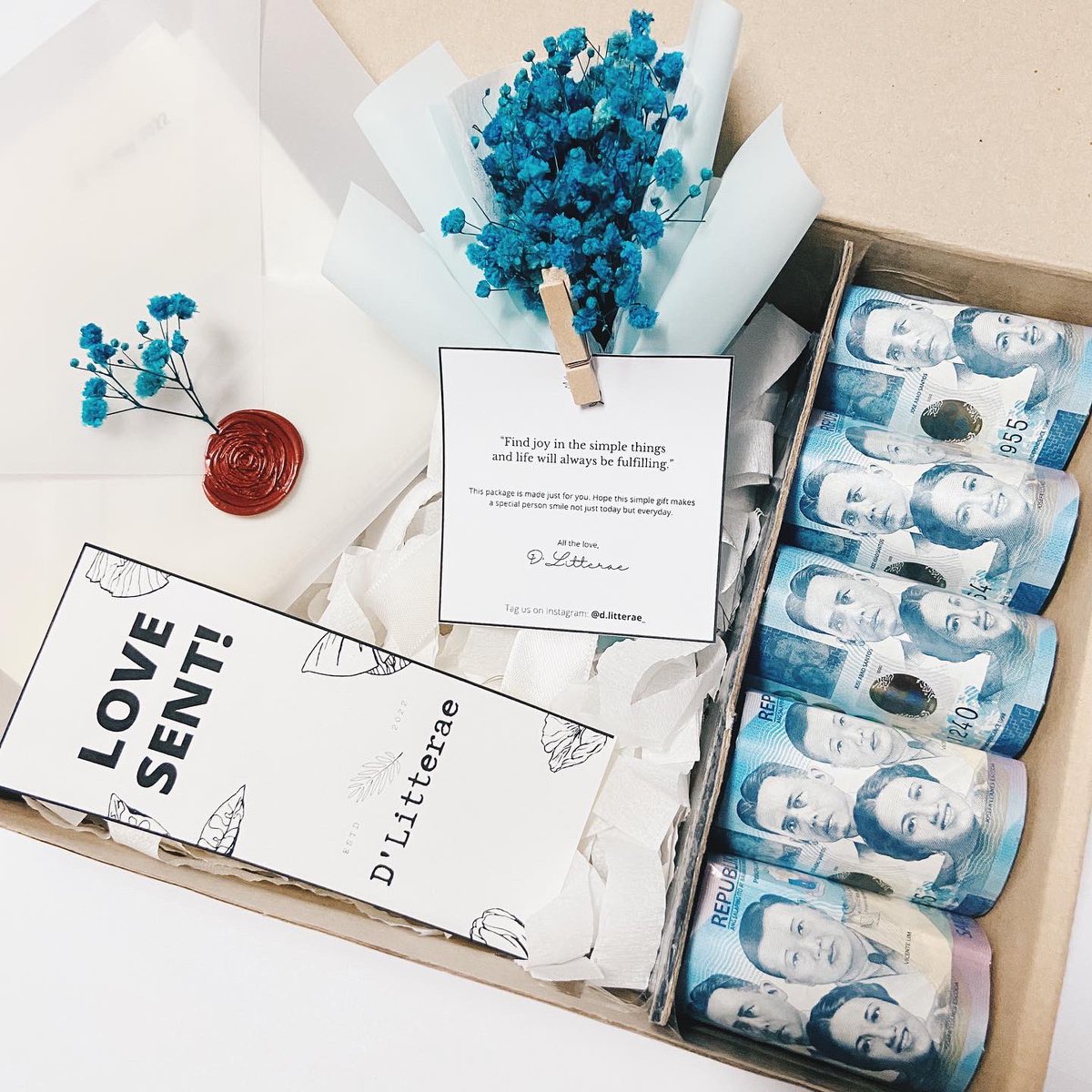 dlitterae_'s tweet photo. Happy Mother’s day to all our moms! 💐
Presenting… the sana all gift box. 😂
#dlitterae #typewrittenletters #driedflowersph #giftideasph #giftshopph #personalizedgifts #personalizedph https://t.co/aET7yWg1ay