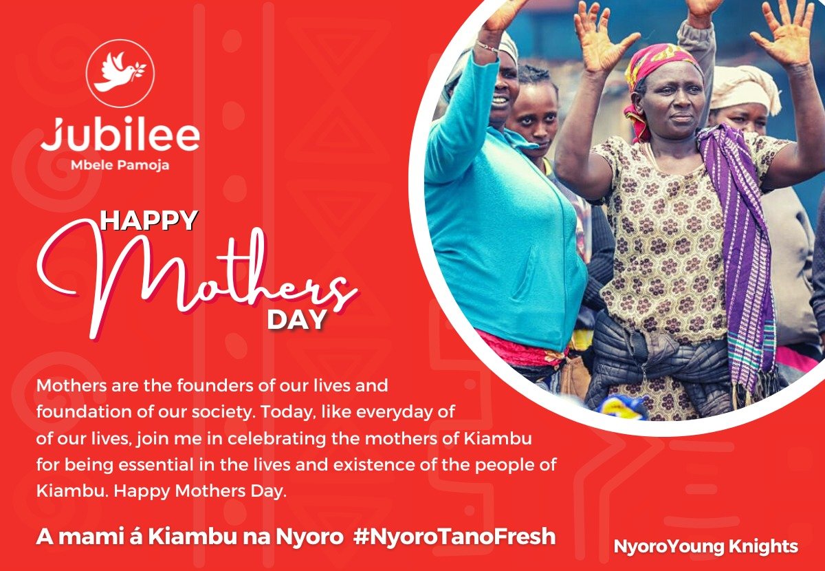 STEPHENGITAUMU1's tweet photo. Asante Kiambu Governor James Nyoro
#MothersDay 
#nyorotanofresh https://t.co/y0oXq9mKmH