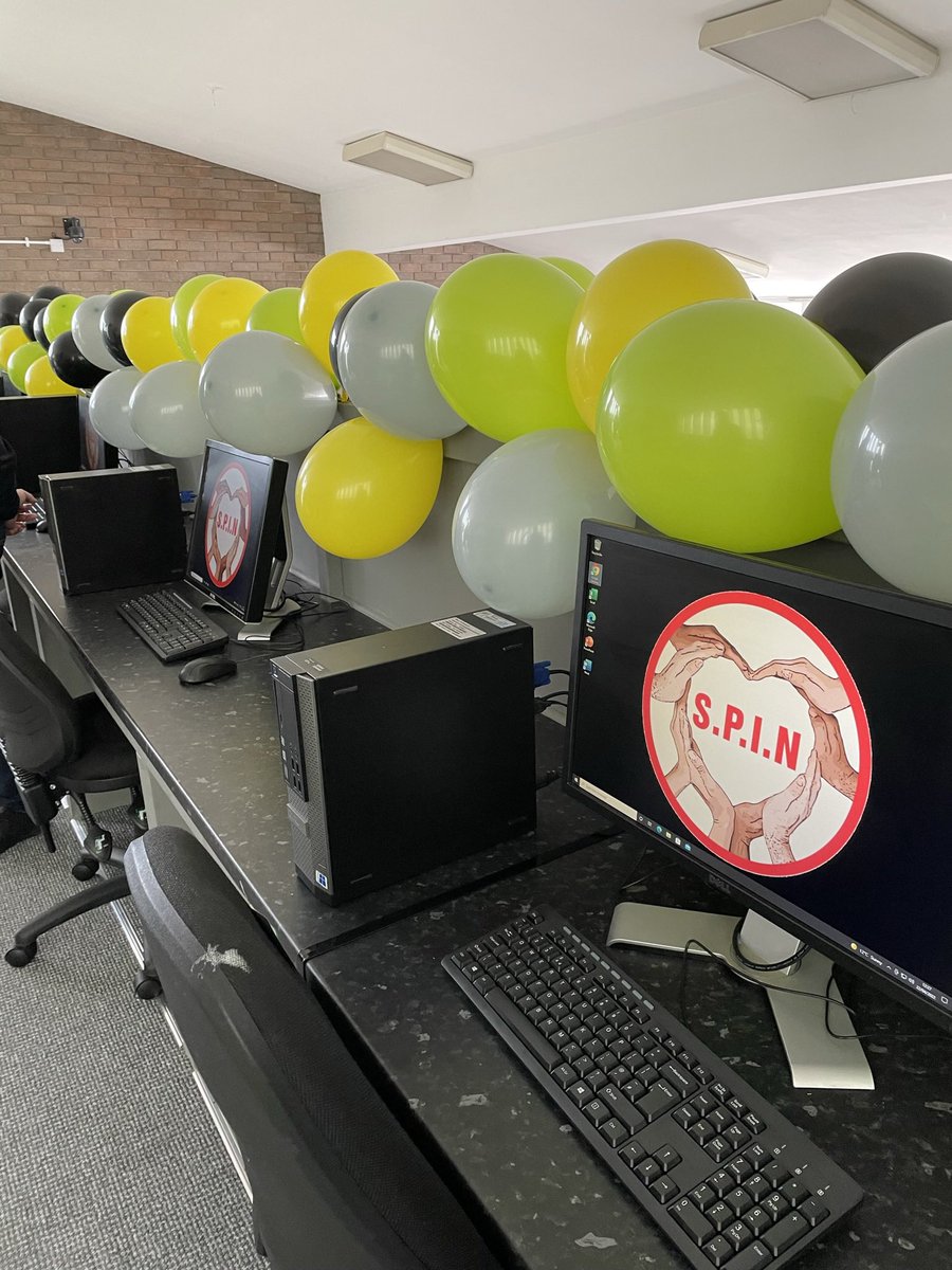 Our Brand New I.T. &amp; Gaming Suite was officially opened by Floorbrite Chairman Linda Wyers along with Marketing &amp; Brand Director Nina Wyers. This was generously paid for by The Martin Charles Wyers Foundation, set up in memory of The Floorbrite Founder &amp; past Chairman..🎊💻🕹🎉👏