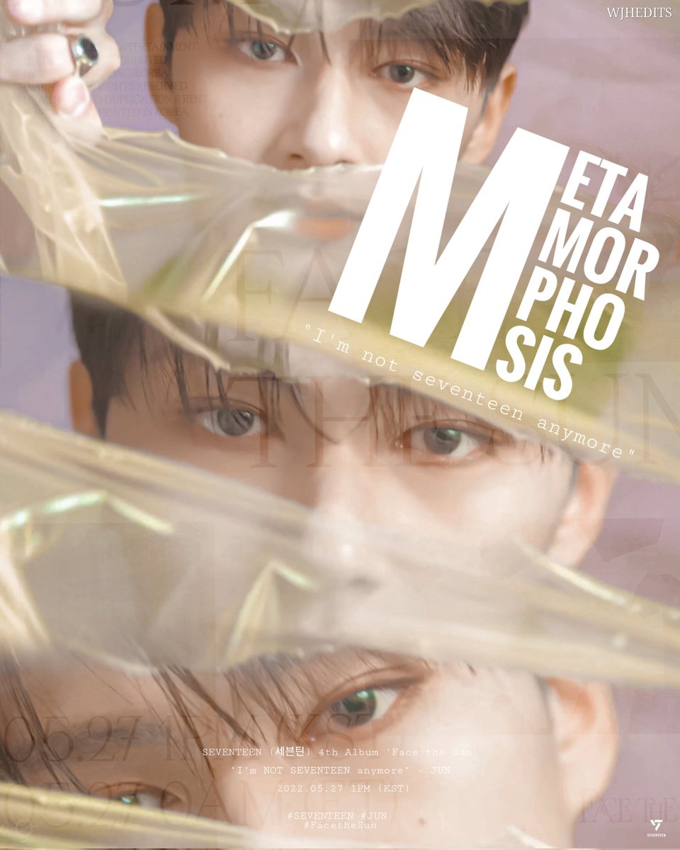wjhedits's tweet photo. SEVENTEEN (세븐틴) 'Face the Sun' Trailer : 13 Inner Shadows - JUN
2022.05.27 1PM (KST)

@pledis_17 #세븐틴⁠ #준 https://t.co/NG2cnb0KDD
