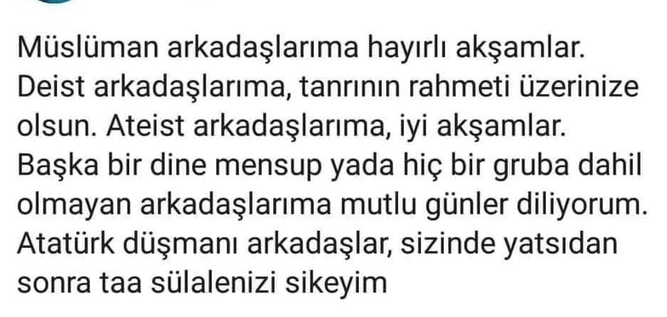 #atatuerkuesevmiyorum öylemi