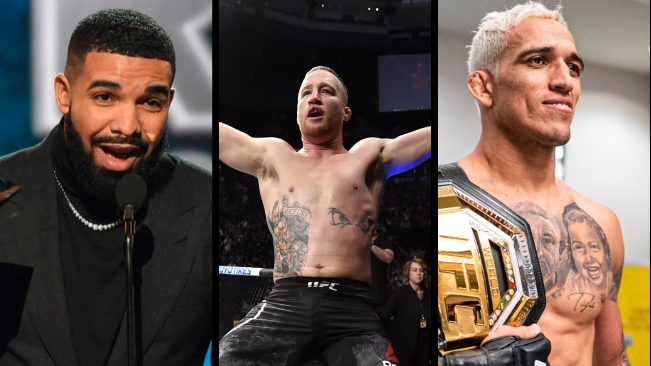RapMais's tweet photo. Drake perde R$ 2 milhões após apostar na vitoria de Justin Gaethje sobre Charles do Bronx - https://t.co/lEtlQ5I28u https://t.co/edHyjOwkuQ